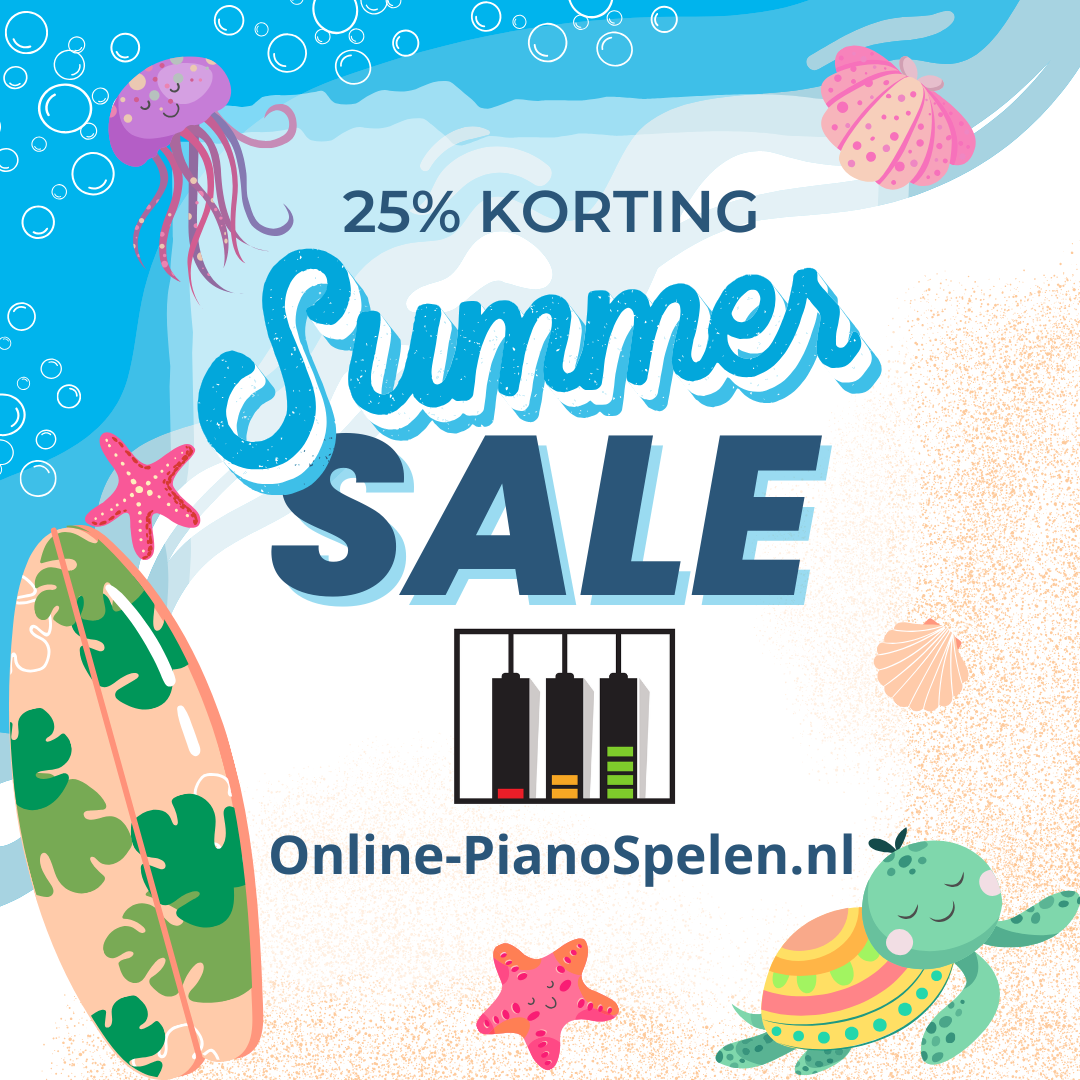 Summer sale 25% korting