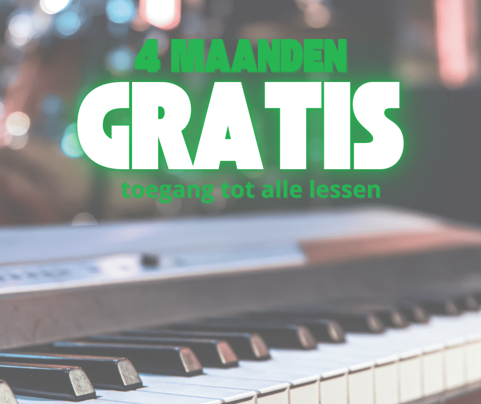 Actie 4 maanden gratis (zonder logo)